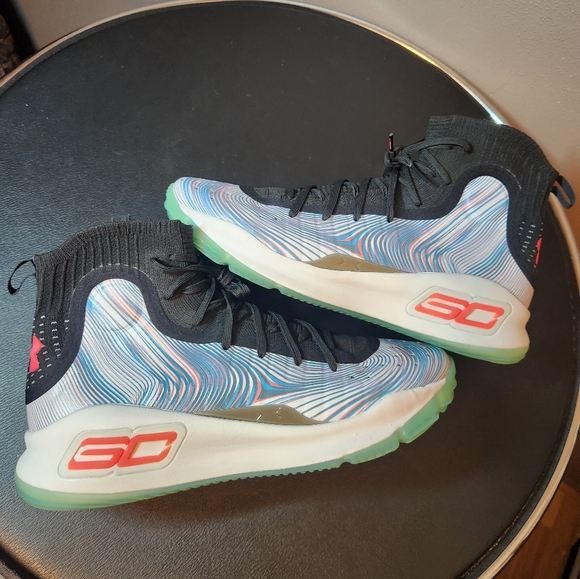 Under Armour Curry 4 More Magic Basketball sz 11.5 Used - Picture 8 of 8